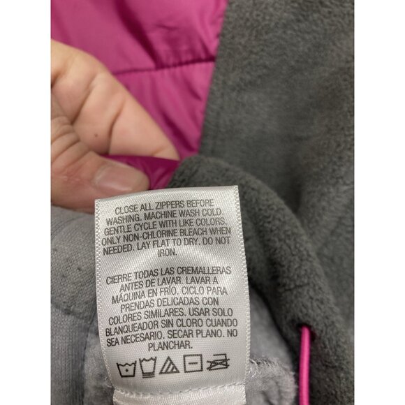 Everlast Fleece Jacket Women’s Size Medium Gray Long Sleeve Full Zip - Picture 6 of 11